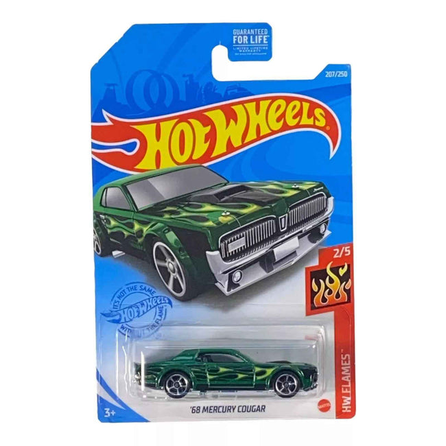 Hot Wheels '68 Mercury Cougar - Flames Series 2/5 - Hover Image