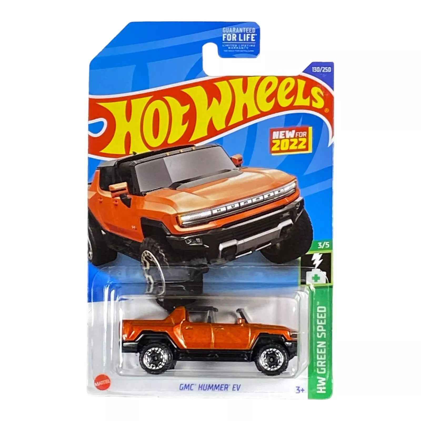 Hot Wheels GMC Hummer EV - Green Speed Series 3/5 Main image