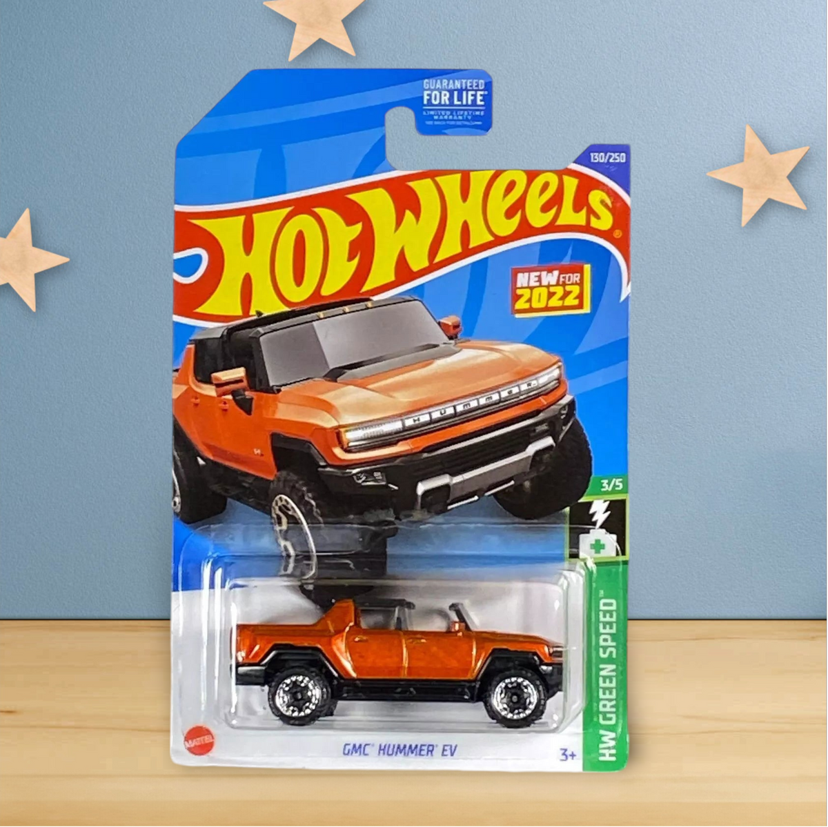 Hot Wheels GMC Hummer EV - Green Speed Series 3/5