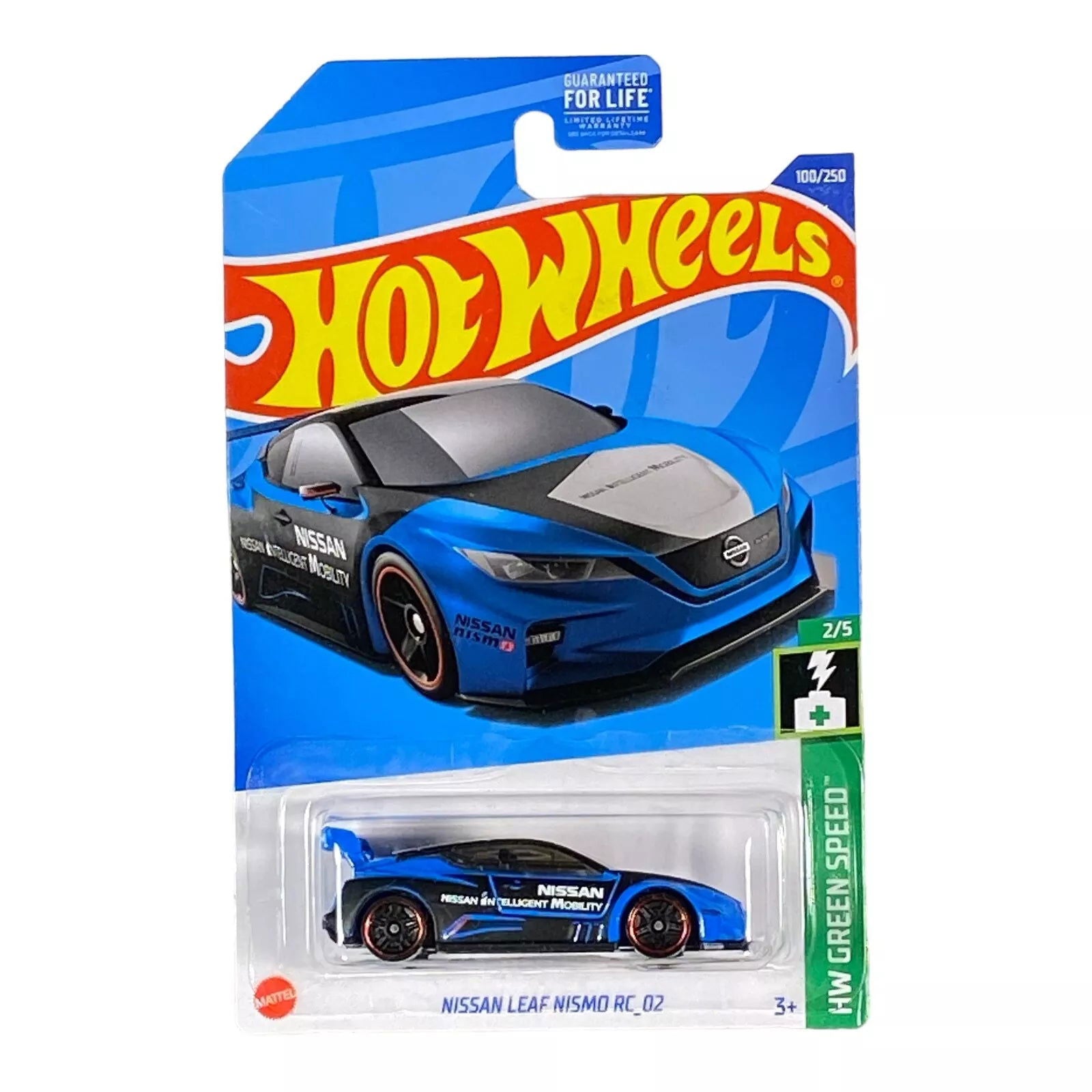 Hot Wheels Nissan Leaf Nismo RC_02 - Green Speed Series 2/5 - Collectors World Toys