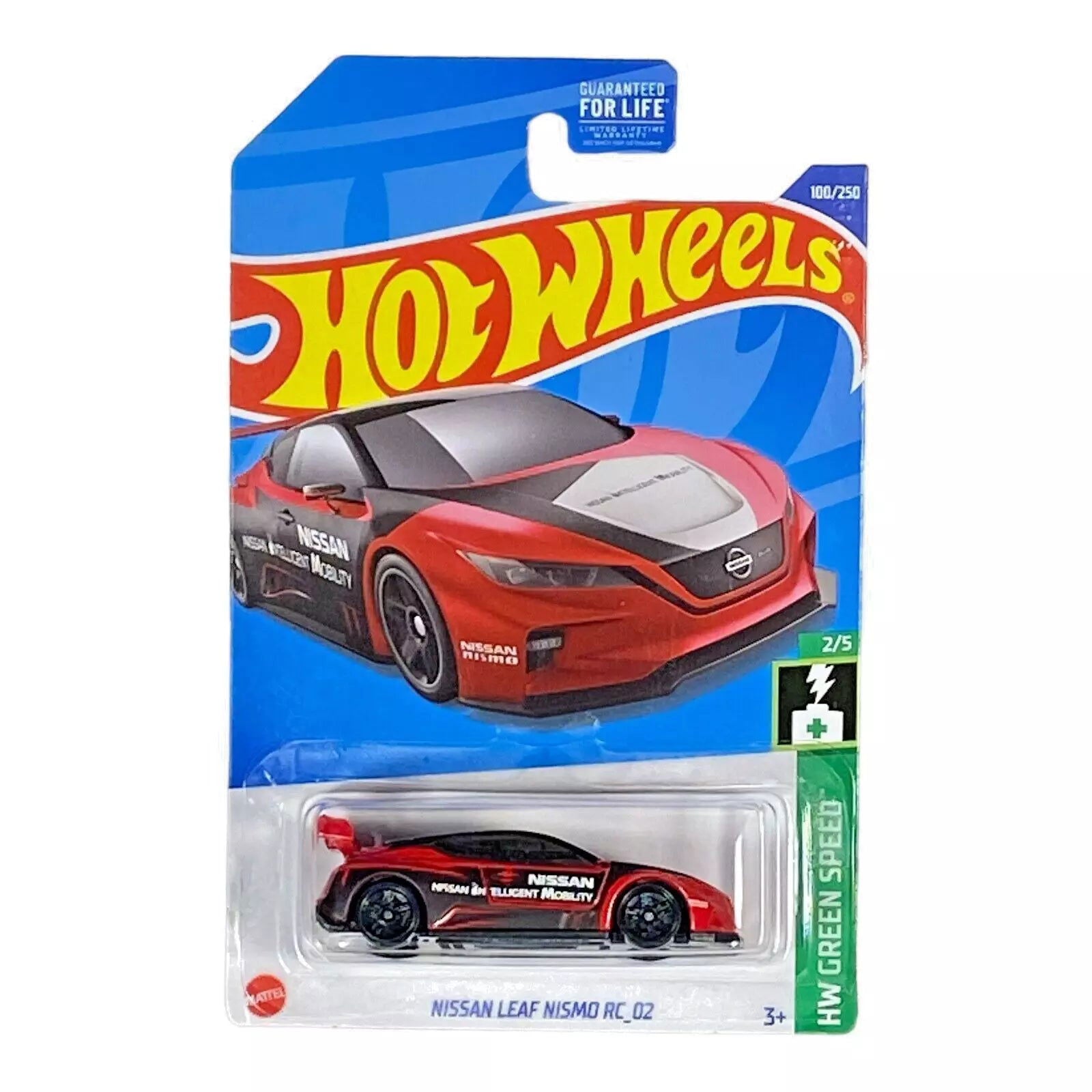 Hot Wheels Nissan Leaf Nismo RC_02 - Green Speed Series 2/5 - Collectors World Toys