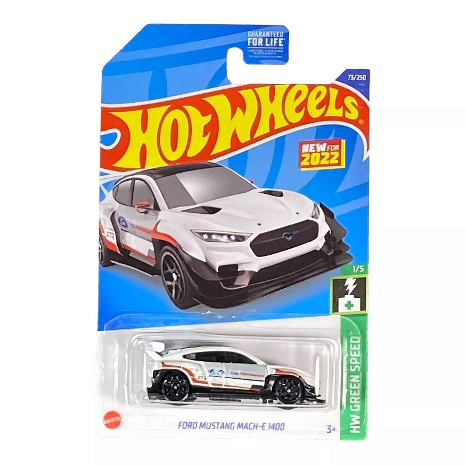 Hot Wheels Ford Mustang Mach-E 1400 - Green Speed Series 1/5 Main image