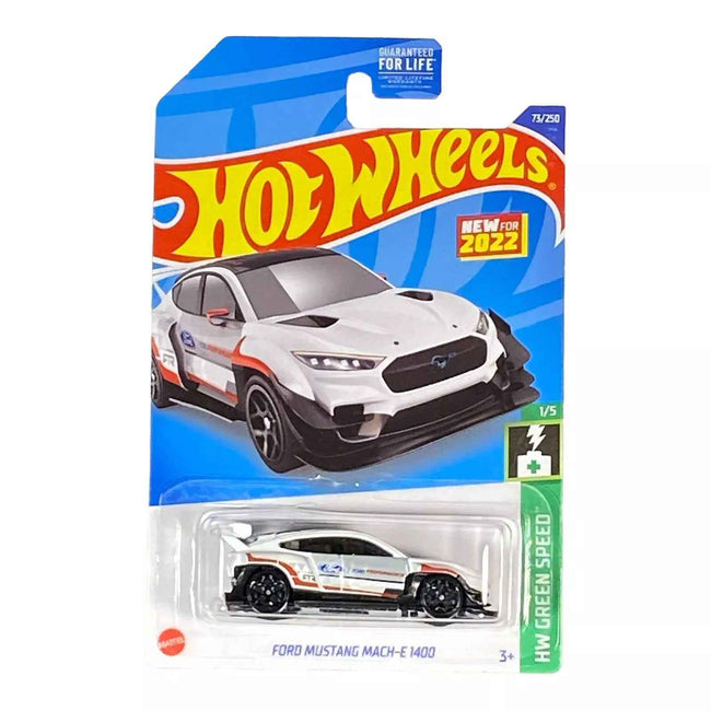 Hot Wheels Ford Mustang Mach-E 1400 - Green Speed Series 1/5 - Hover Image