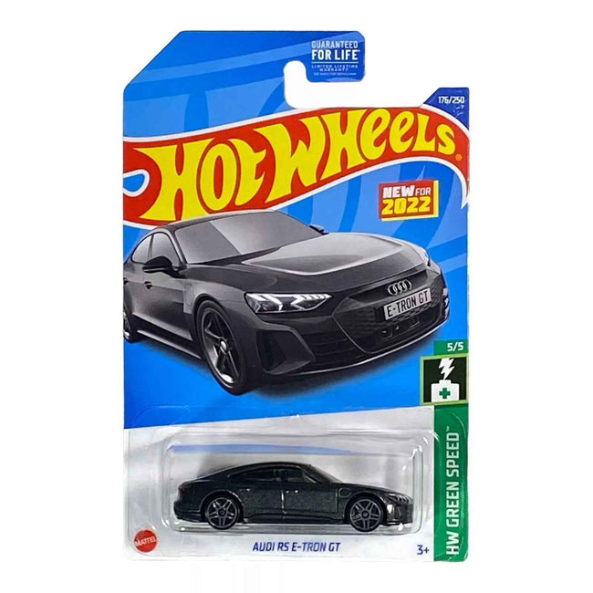 Hot Wheels Audi RS E-Tron GT - Green Speed Series 5/5 - Hover Image