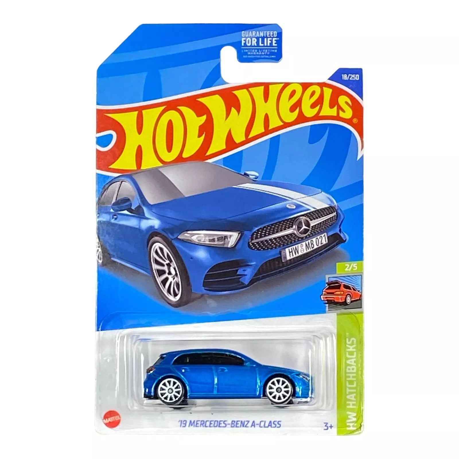 Hot Wheels '19 Mercedes-Benz A-Class - Hatchbacks Series 2/5 Main image