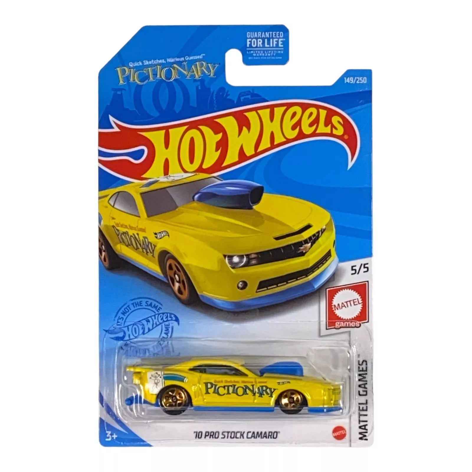 Hot Wheels '10 Pro Stock Camaro - Pictionary - Mattel Games Series 5/5 Main image