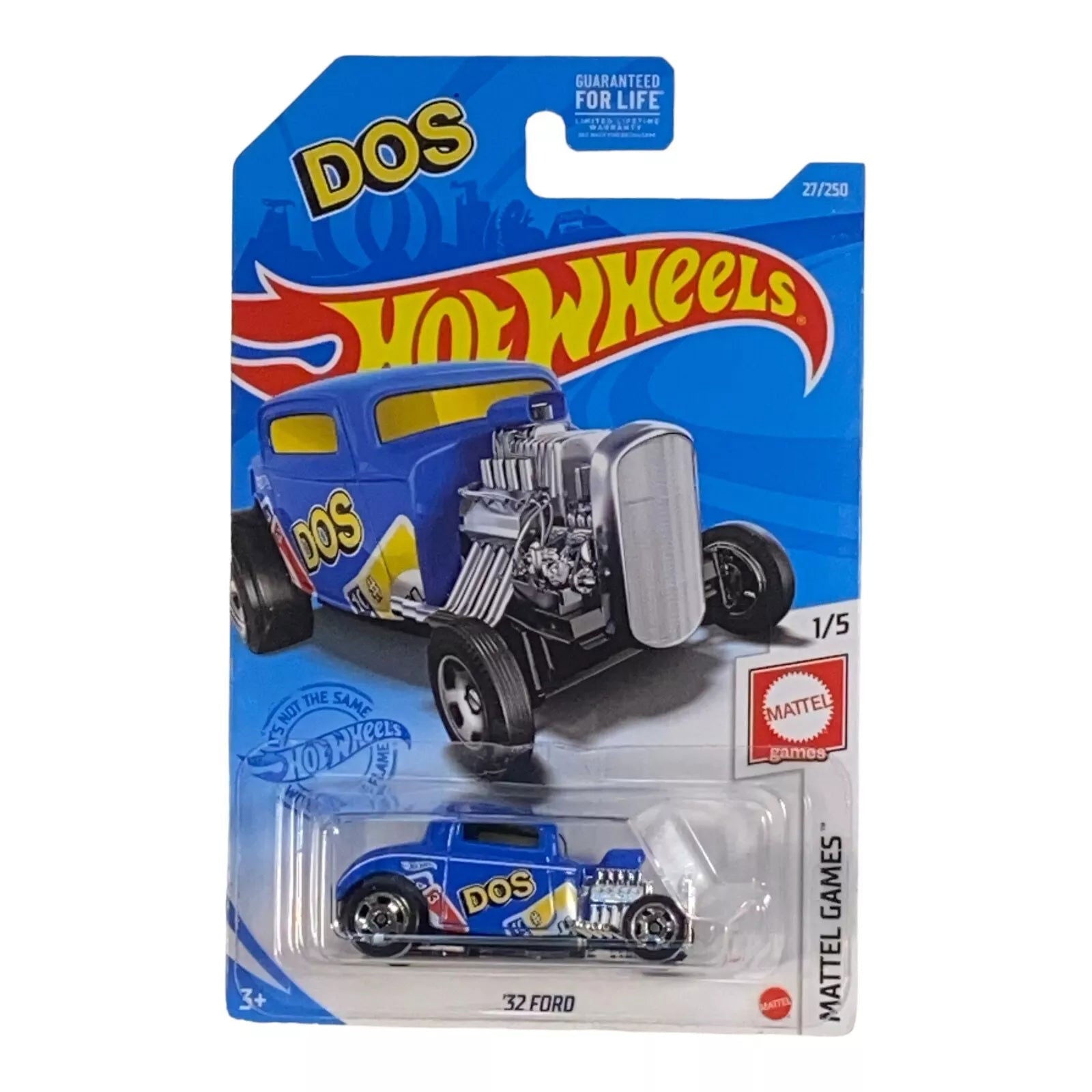 Hot Wheels '32 Ford - DOS - Mattel Games Series 1/5 - Collectors World Toys