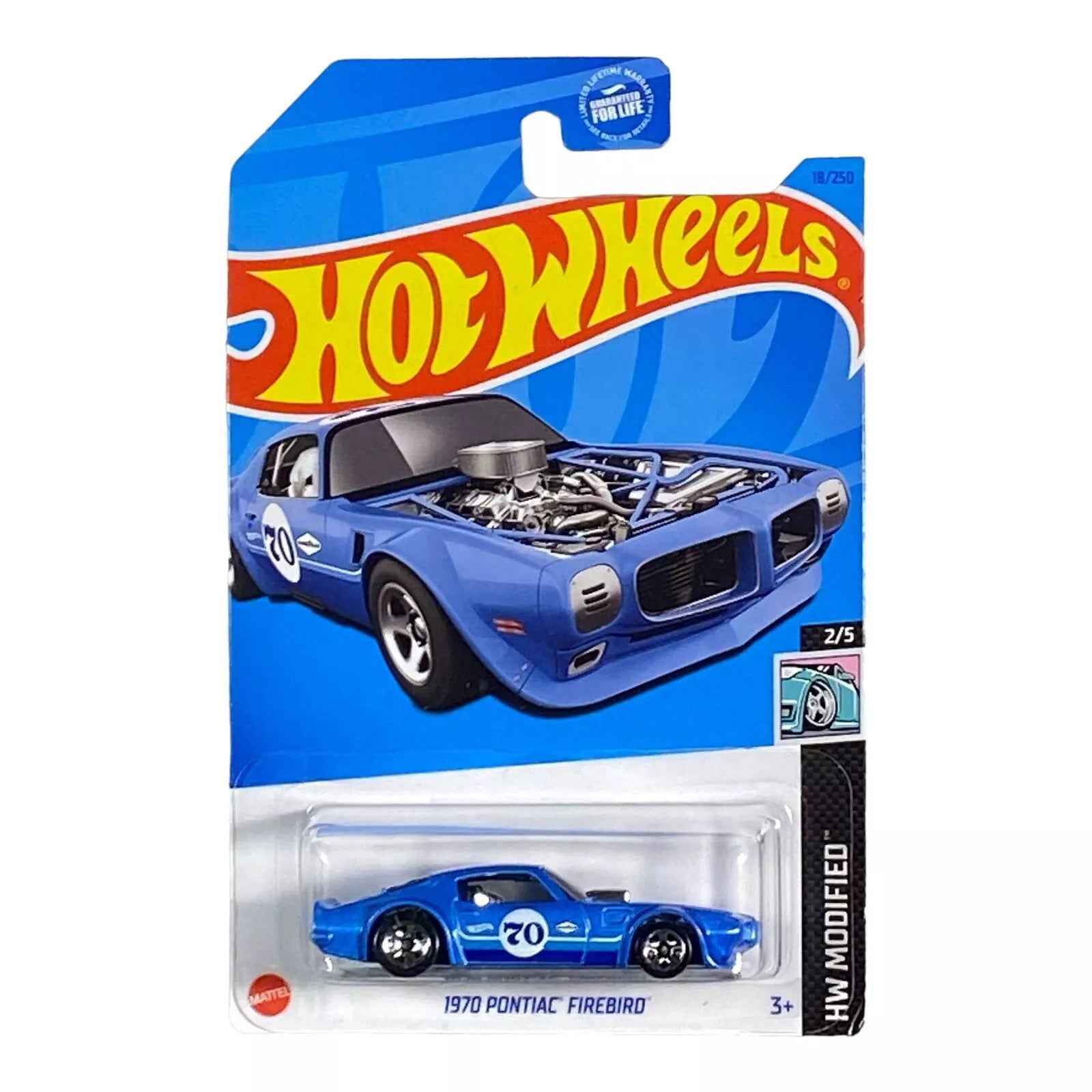 Hot Wheels 1970 Pontiac Firebird - Modified Series 2/5 Main image