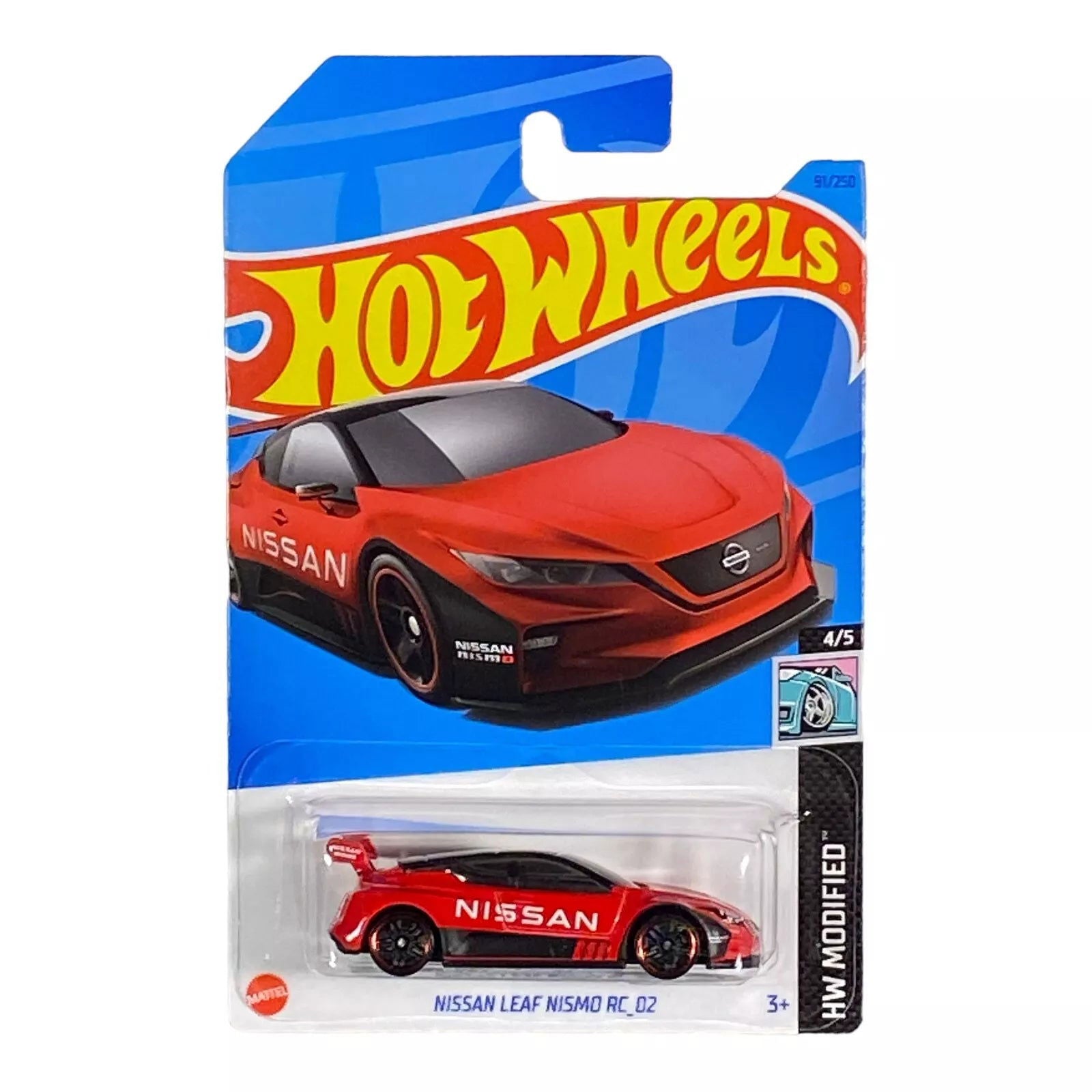 Hot Wheels Nissan Leaf Nismo RC_02 - Modified Series 4/5 - Collectors World Toys