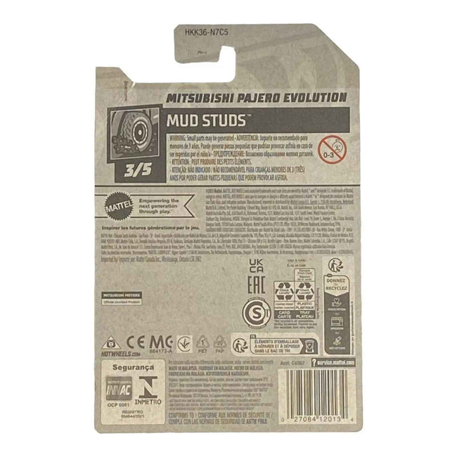 Hot Wheels Mitsubishi Pajero Evolution - Mud Studs Series 3/5 Main Image