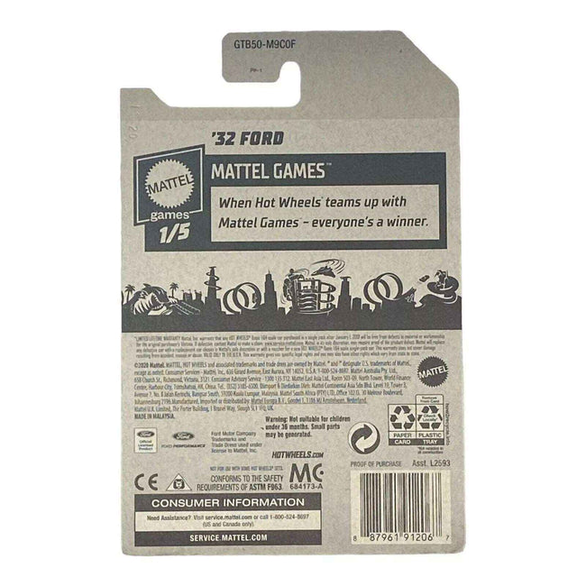 Hot Wheels '32 Ford - DOS - Mattel Games Series 1/5 Main Image