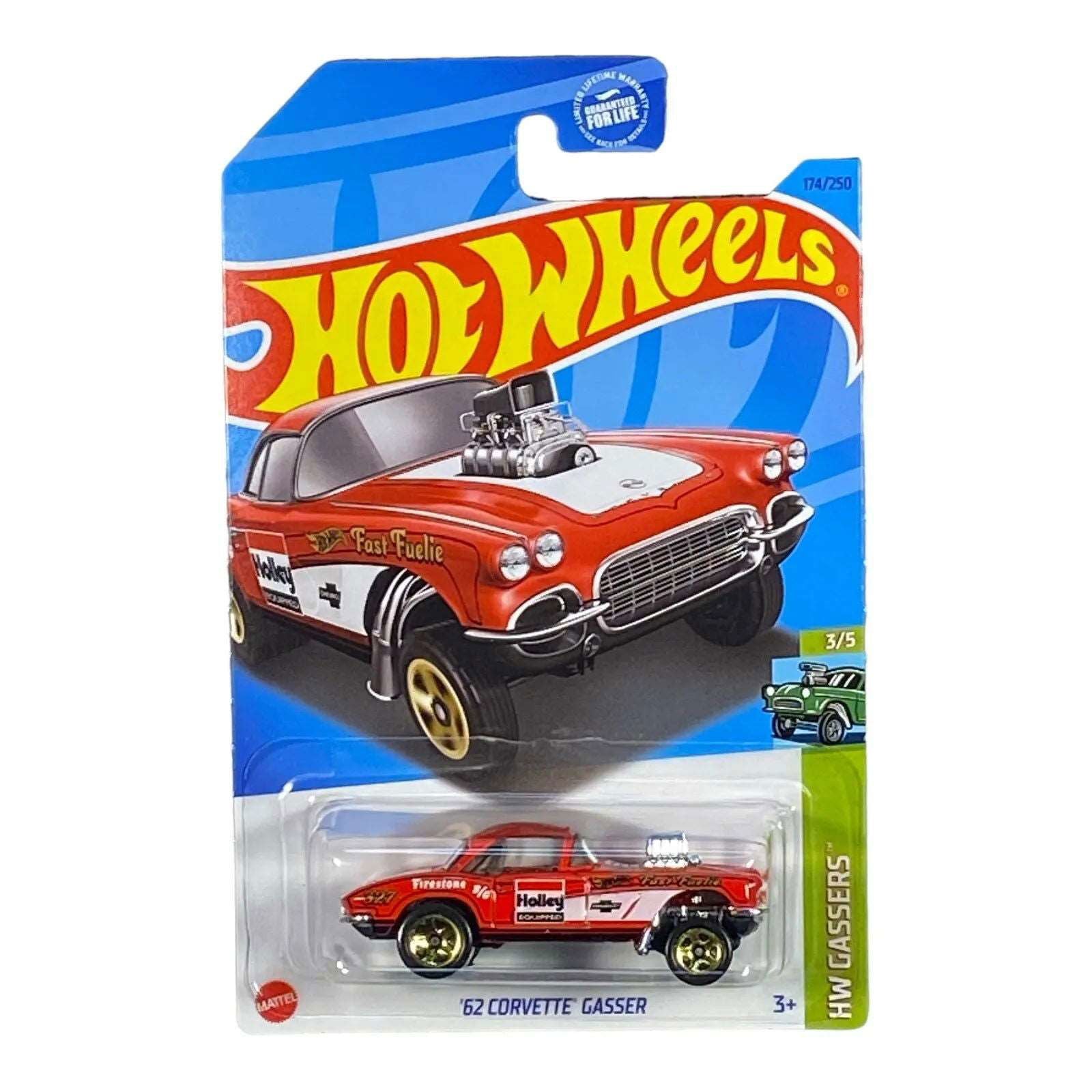 Hot Wheels '62 Corvette Gasser - Gassers Series 3/5 - Collectors World Toys