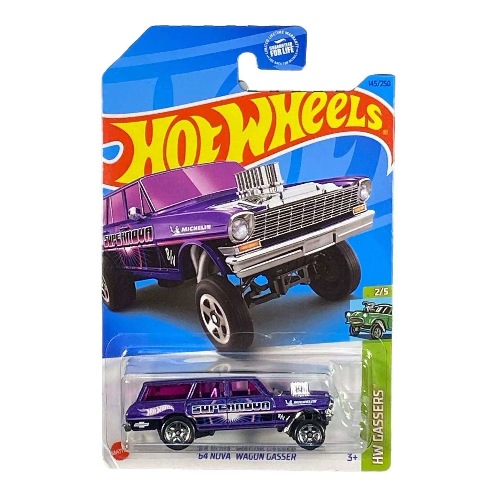 Hot Wheels '64 Nova Wagon Gasser - Gassers Series 2/5 - Collectors World Toys