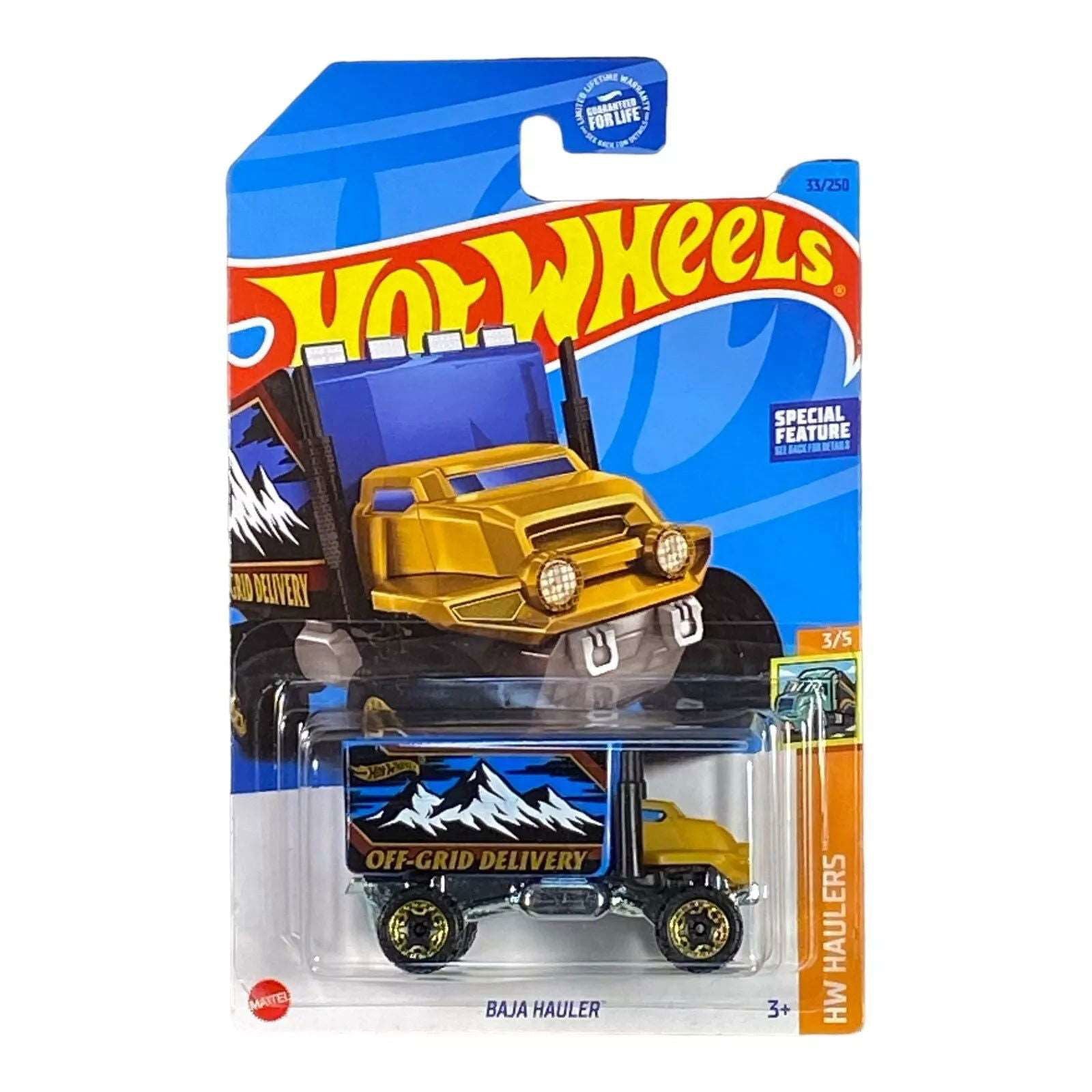 Hot Wheels Baja Hauler - Haulers Series 3/5 - Collectors World Toys