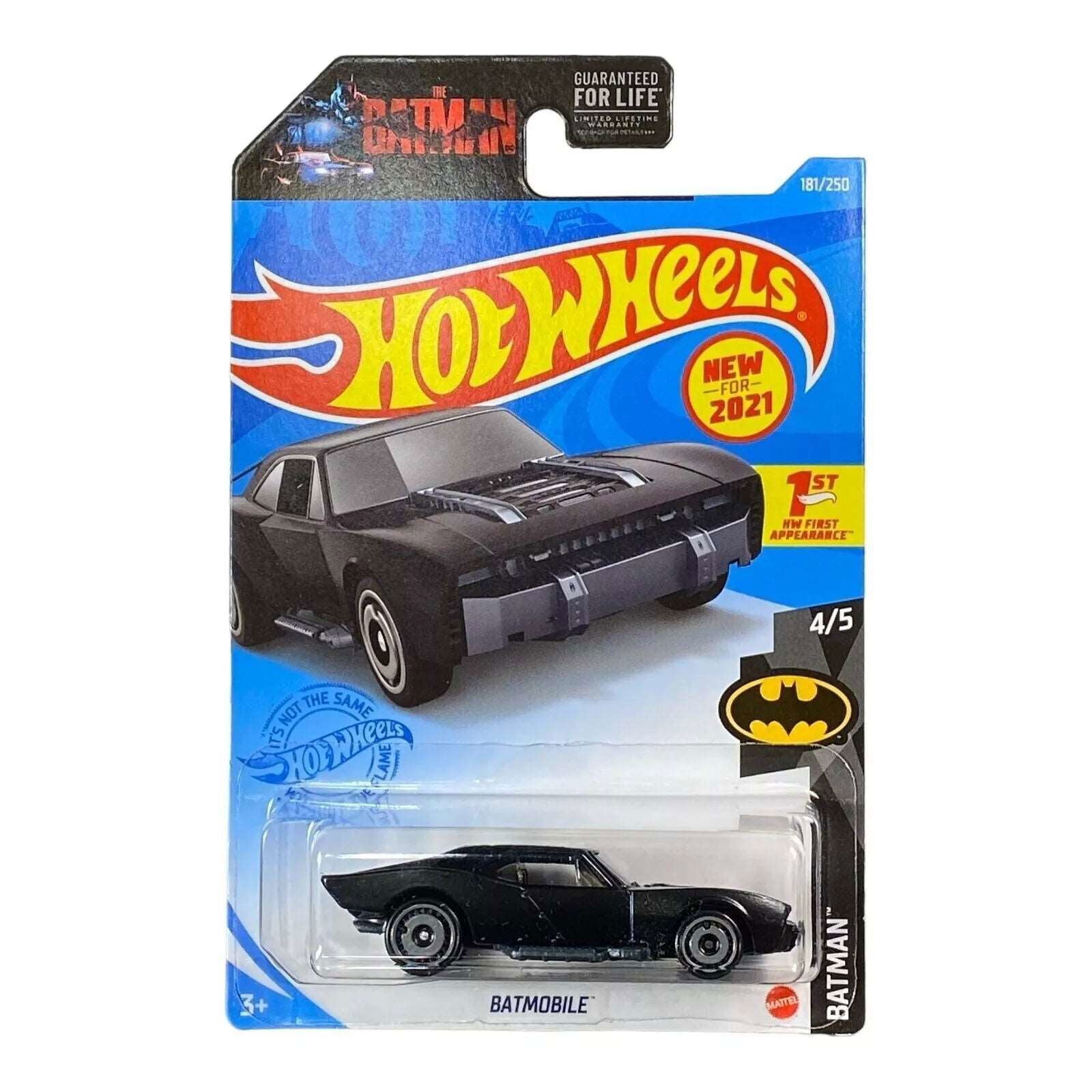 Hot Wheels Batmobile - 1'st HW First Appearance - Batman Series 4/5 - Collectors World Toys