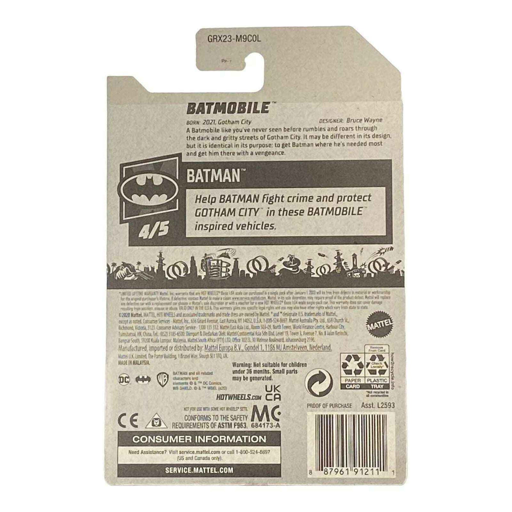 Hot Wheels Batmobile - 1'st HW First Appearance - Batman Series 4/5 -