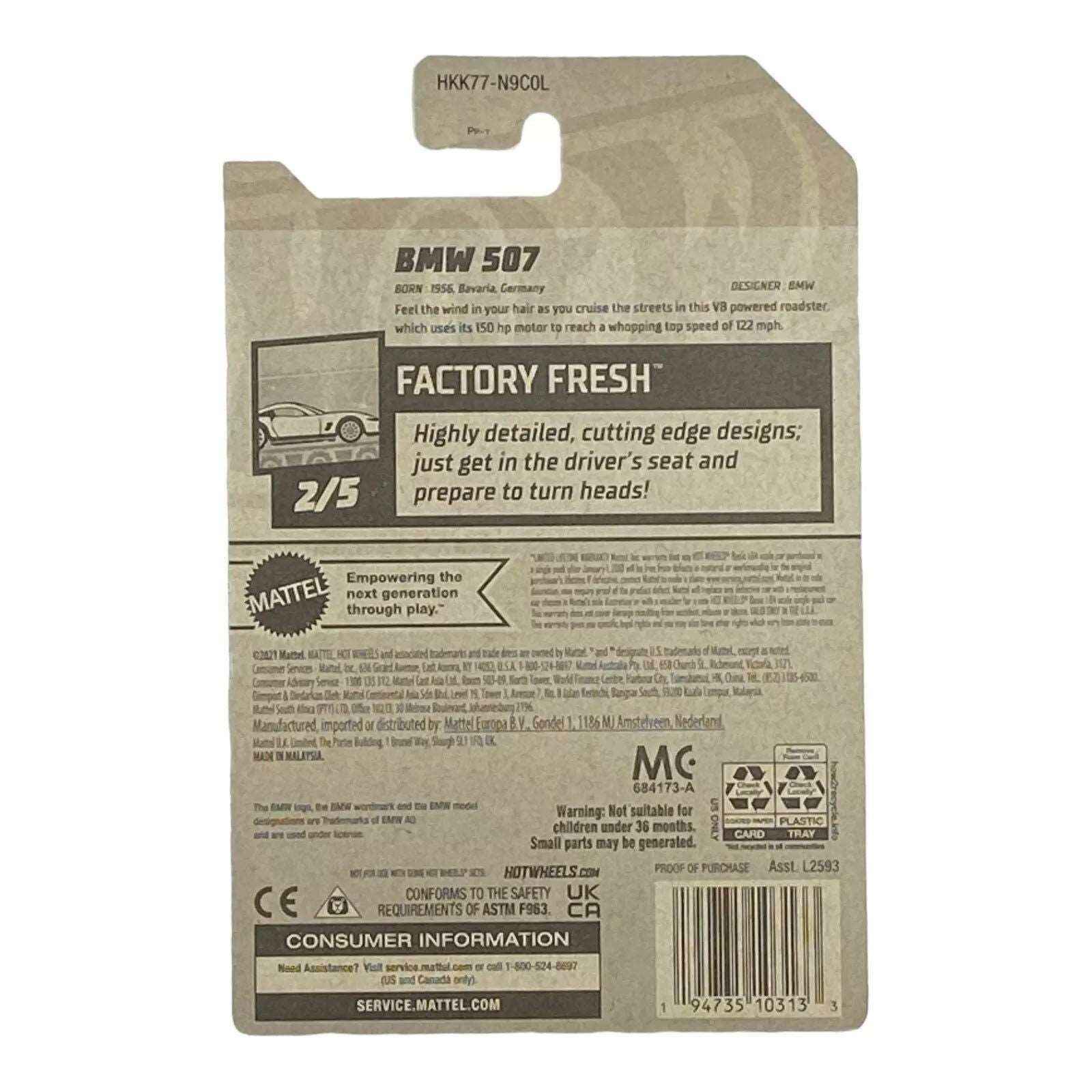 Hot Wheels BMW 507 - Factory Fresh Series 2/5