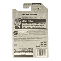 Hot Wheels Brickin' Delivery - Brick Rides Series 3/5 - Collectors World Toys