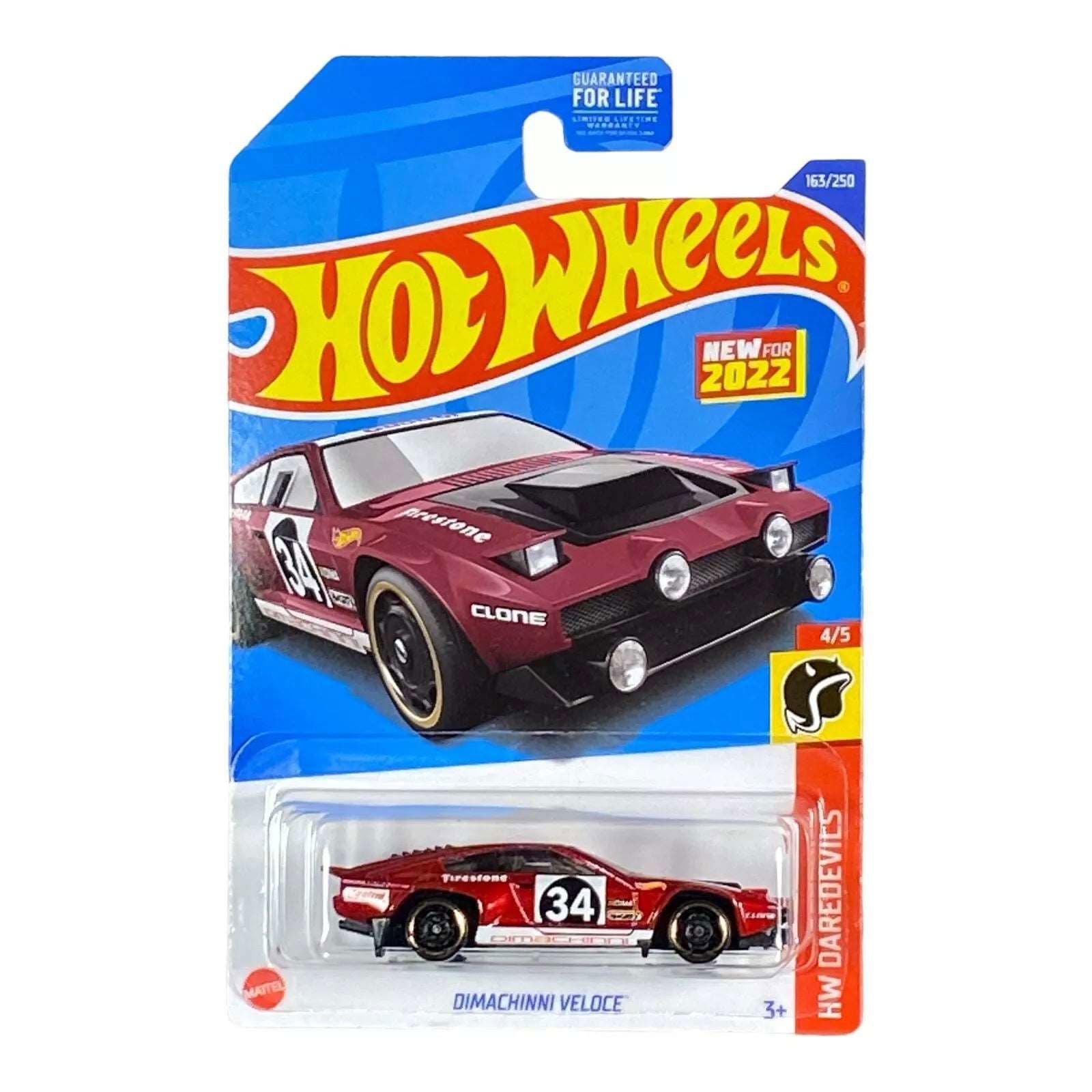 Hot Wheels Dimachinni Veloce - Daredevils Series 4/5 - Collectors World Toys