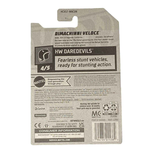 Hot Wheels Dimachinni Veloce - Daredevils Series 4/5