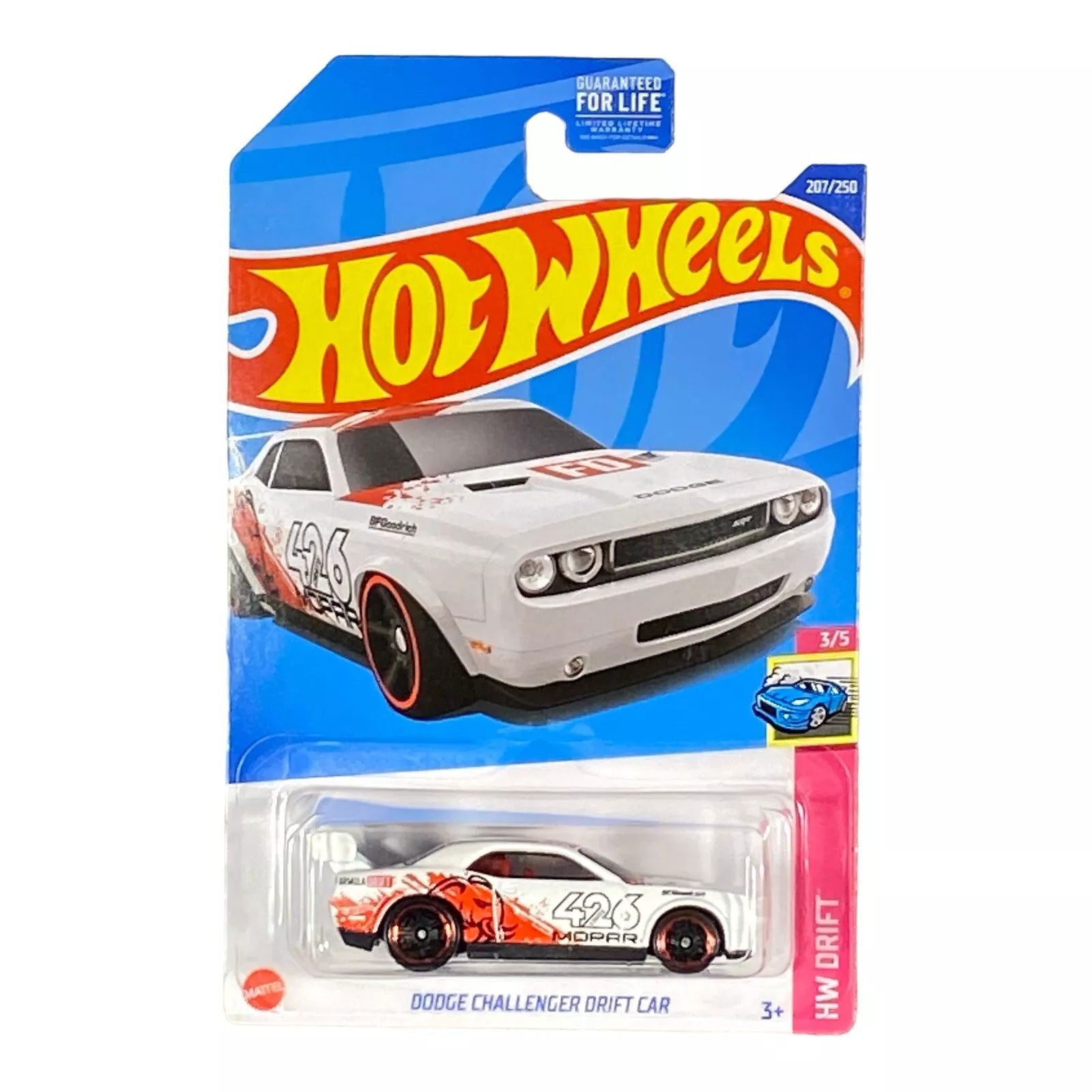 Hot Wheels Dodge Challenger Drift Car - Drift Series 3/5 - Collectors World Toys