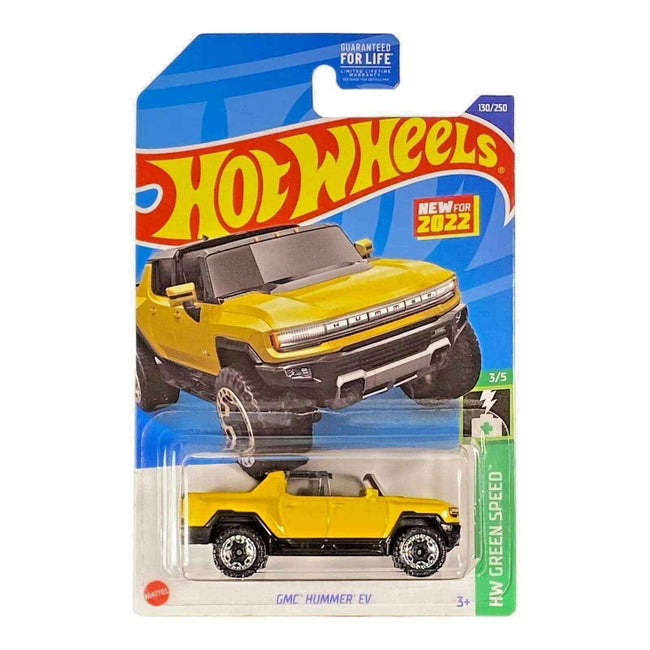 Hot Wheels GMC Hummer EV - Green Speed Series 3/5 - Hover Image