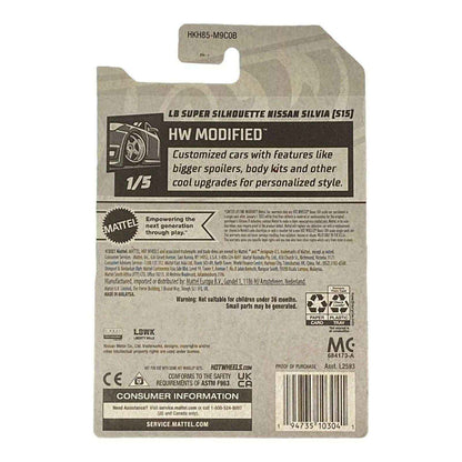 Hot Wheels LB Super Silhouette Nissan Silvia (515) - Modified Series 1/5
