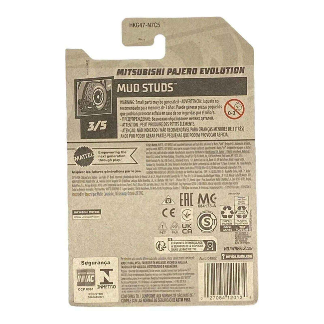Hot Wheels Mitsubishi Pajero Evolution - Mud Studs Series 3/5 Main Image