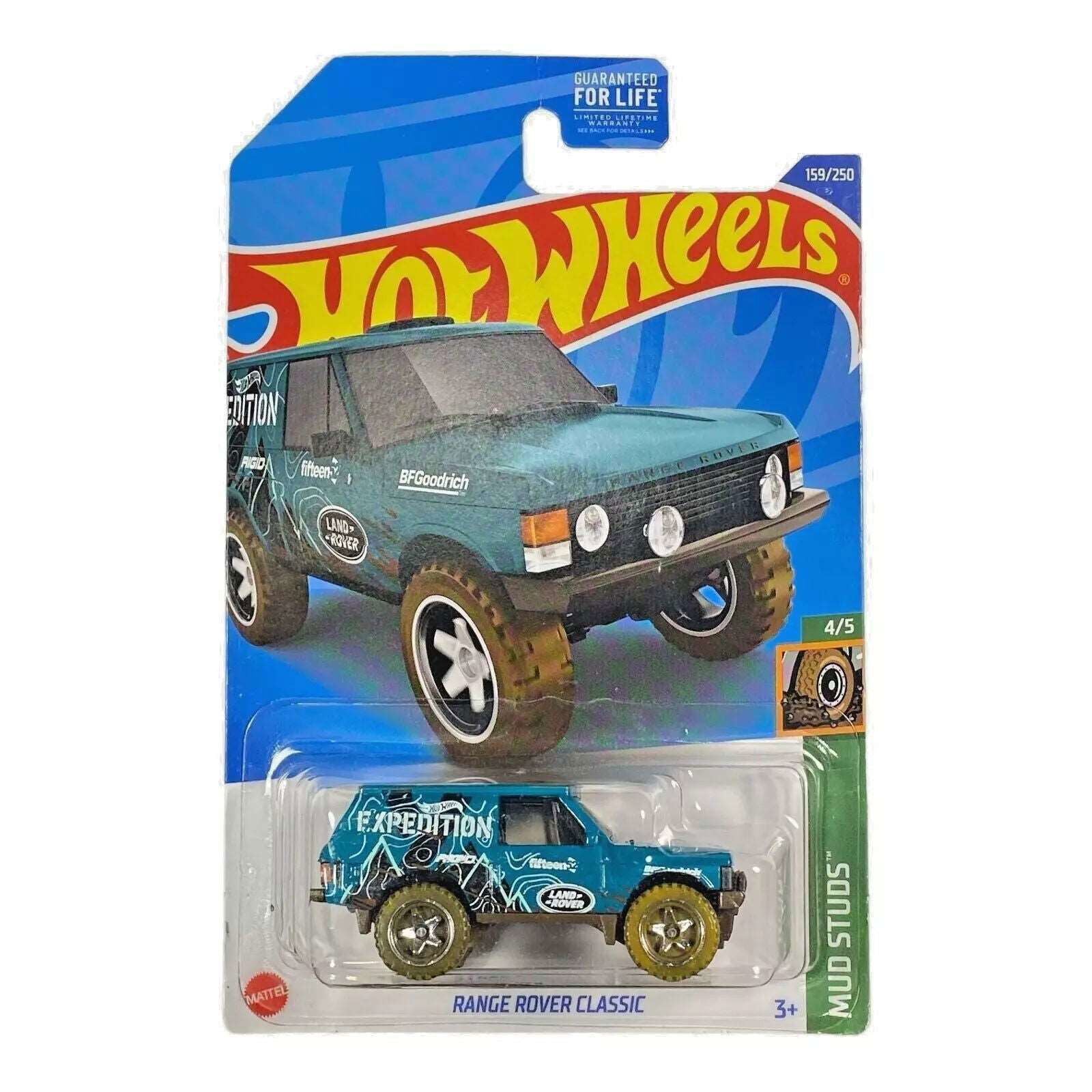 Hot Wheels Range Rover Classic - Mud Studs Series 4/5 - Collectors World Toys