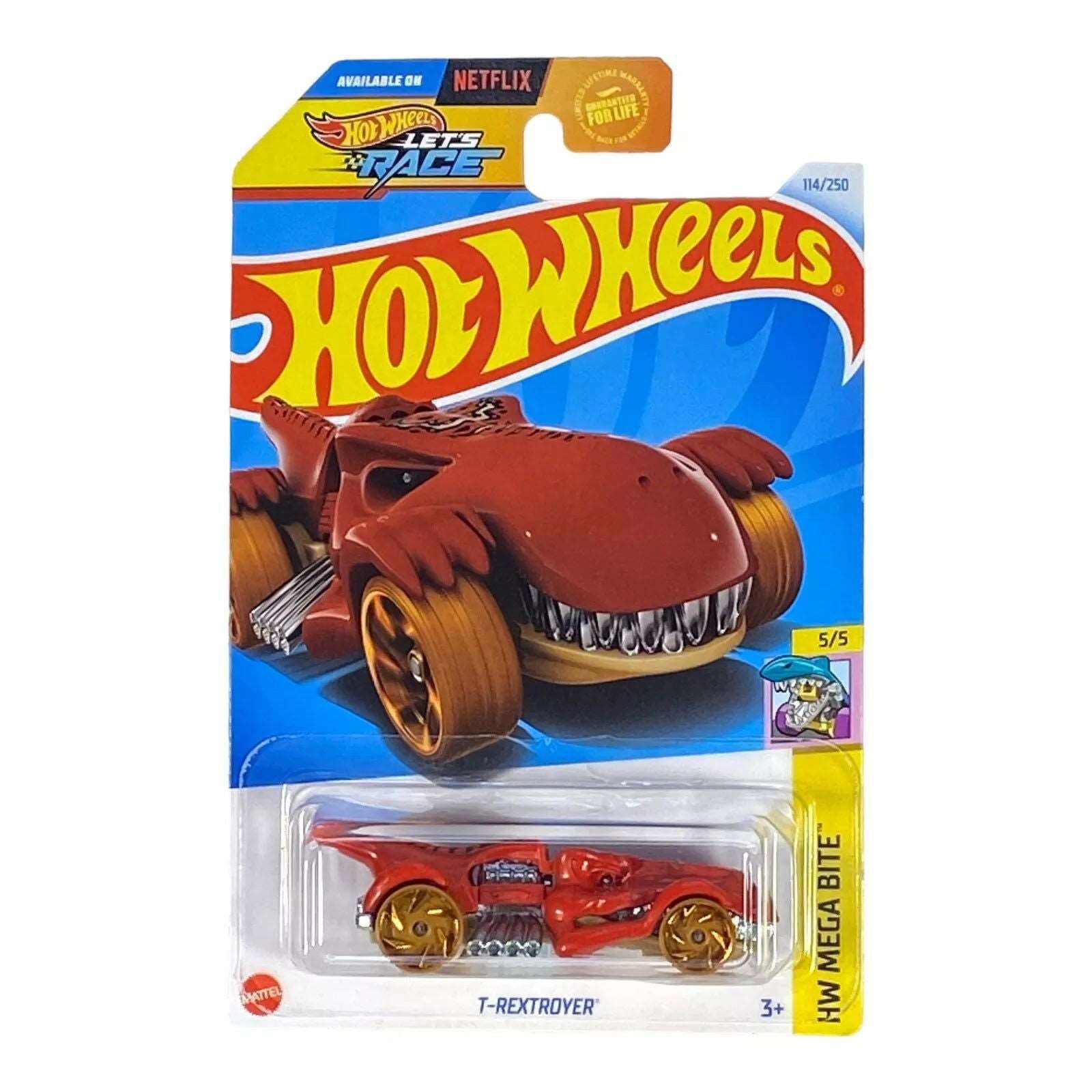 Hot Wheels T-Rextroyer - Mega Bite Series 5/5 - Collectors World Toys