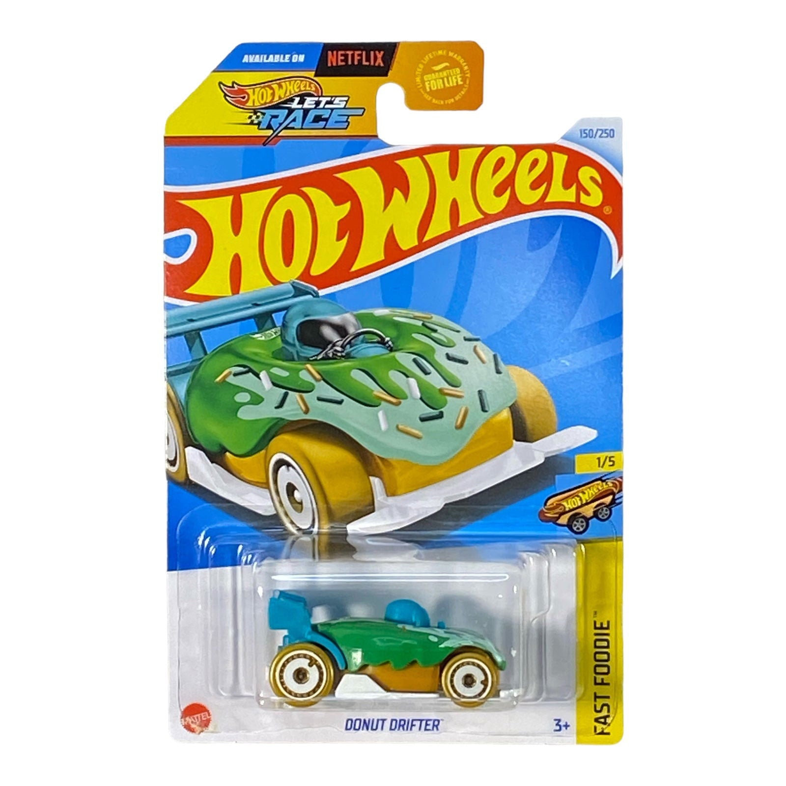 Hot Wheels Donut Drifter - Fast Foodie Series 1/5 - Collectors World Toys