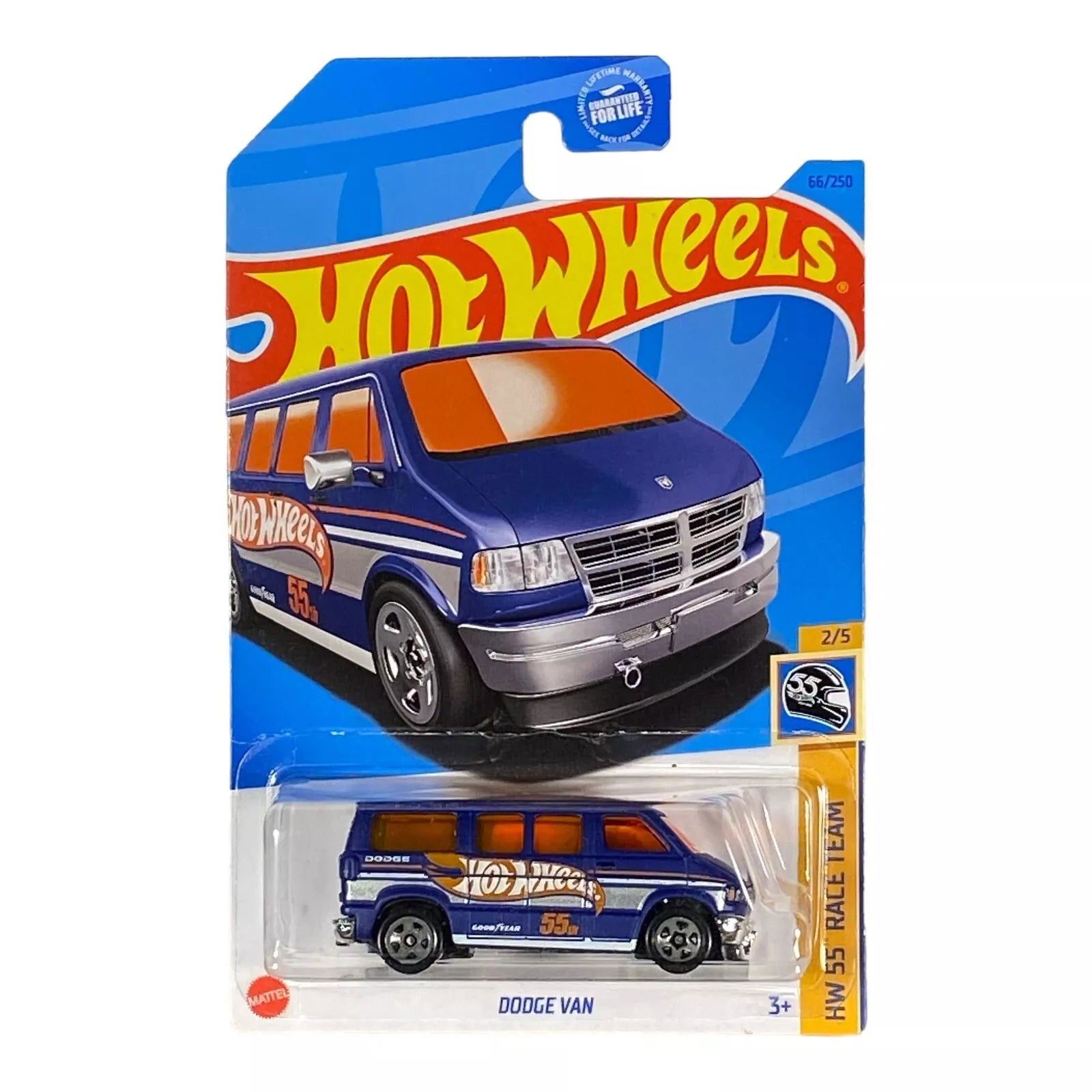 Hot Wheels Dodge Van - HW 55 Race Team Series 2/5 - Collectors World Toys