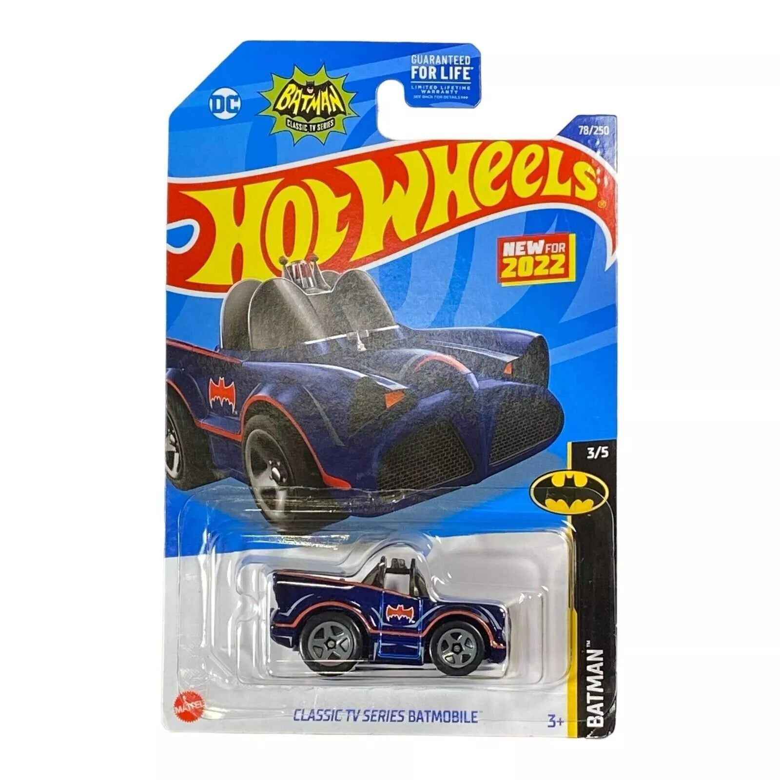 Hot Wheels Classic TV Series Batmobile - Batman Series 3/5 Main image