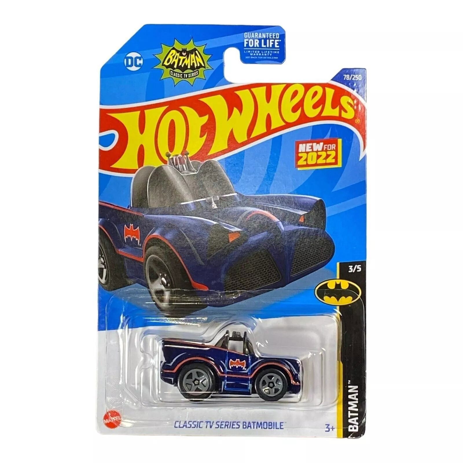 Hot Wheels Classic TV Series Batmobile - Batman Series 3/5 - Collectors World Toys