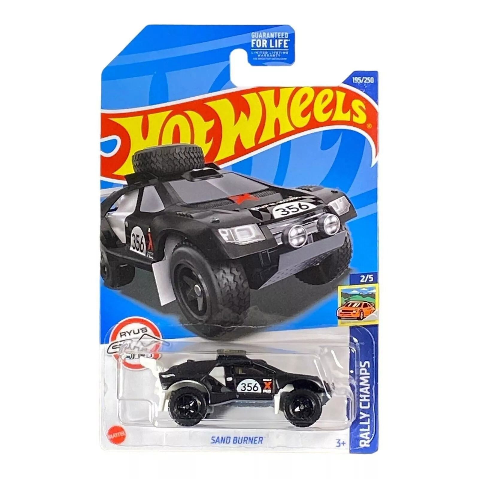 Hot Wheels Sand Burner - Rally Champs Series 2/5 - Collectors World Toys