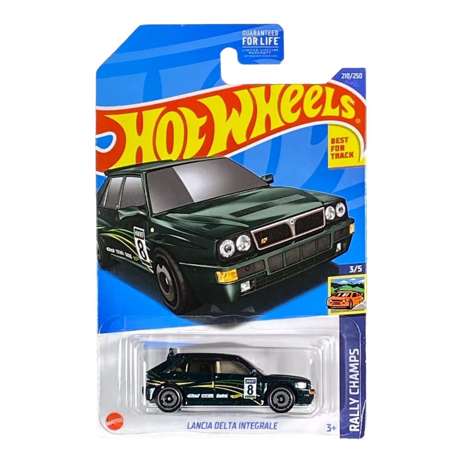 Hot Wheels Lancia Delta Integrale - Rally Champs Series 3/5 - Collectors World Toys