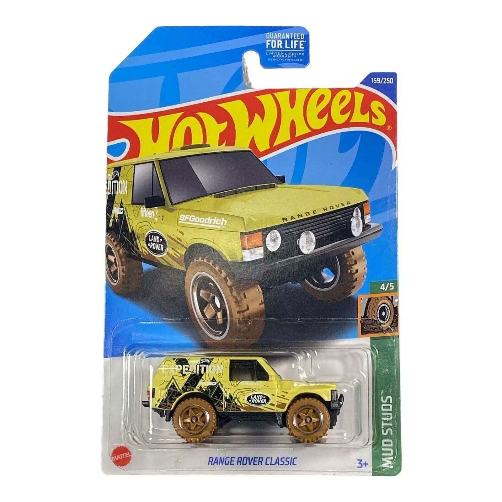 Hot Wheels Range Rover Classic - Mud Studs Series 4/5 - Collectors World Toys