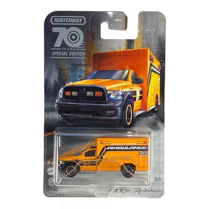Matchbox 2019 Ram Ambulance - Matchbox 70 Years Special Edition 5/5