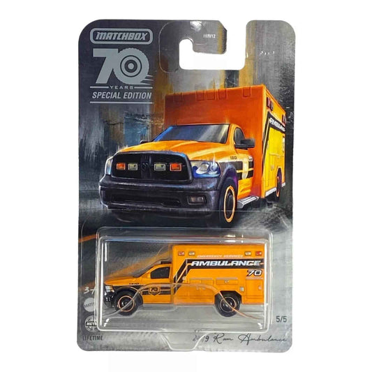 Matchbox 2019 Ram Ambulance - Matchbox 70 Years Special Edition 5/5
