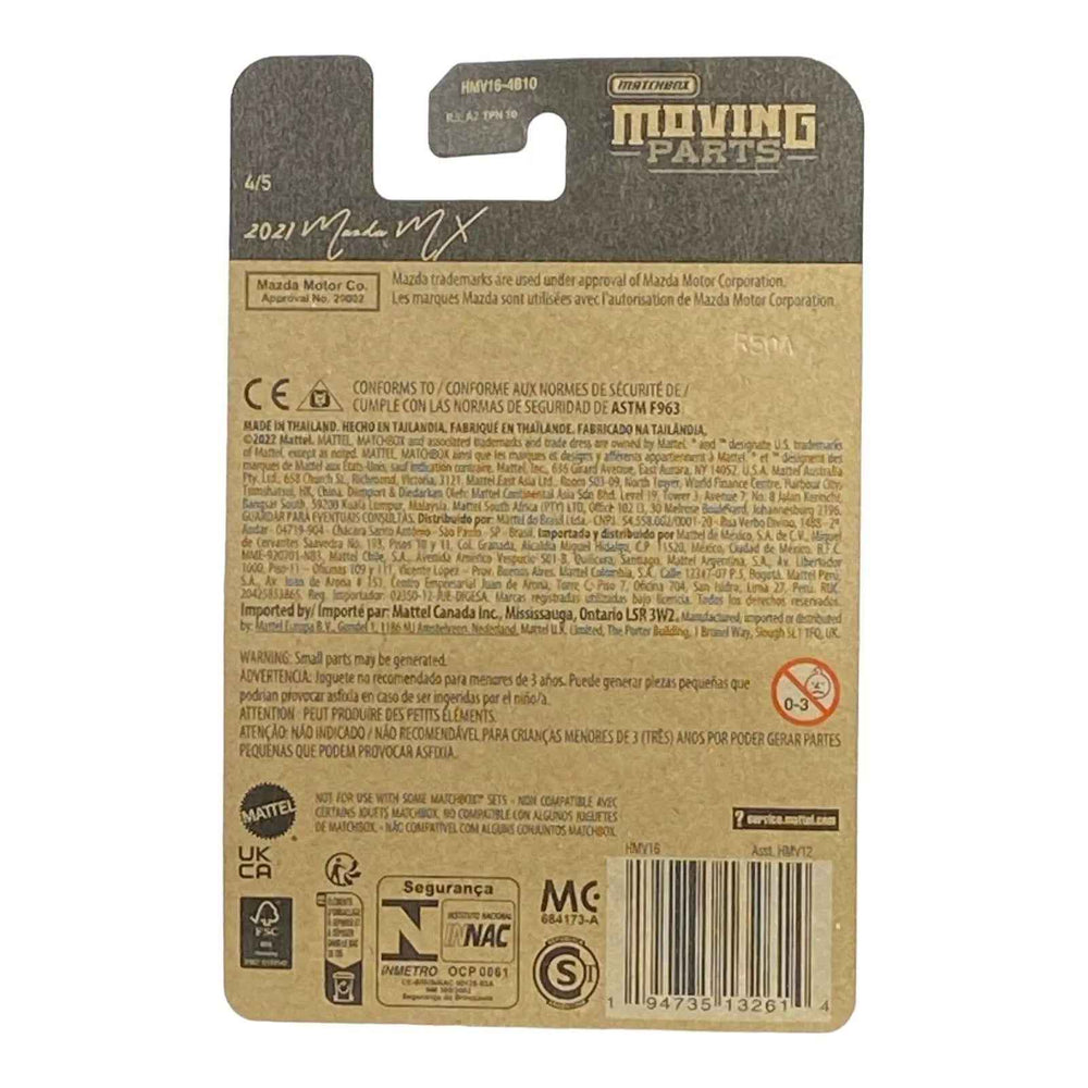 Matchbox 2021 Mazda MX - Matchbox 70 Years Special Edition 4/5 -