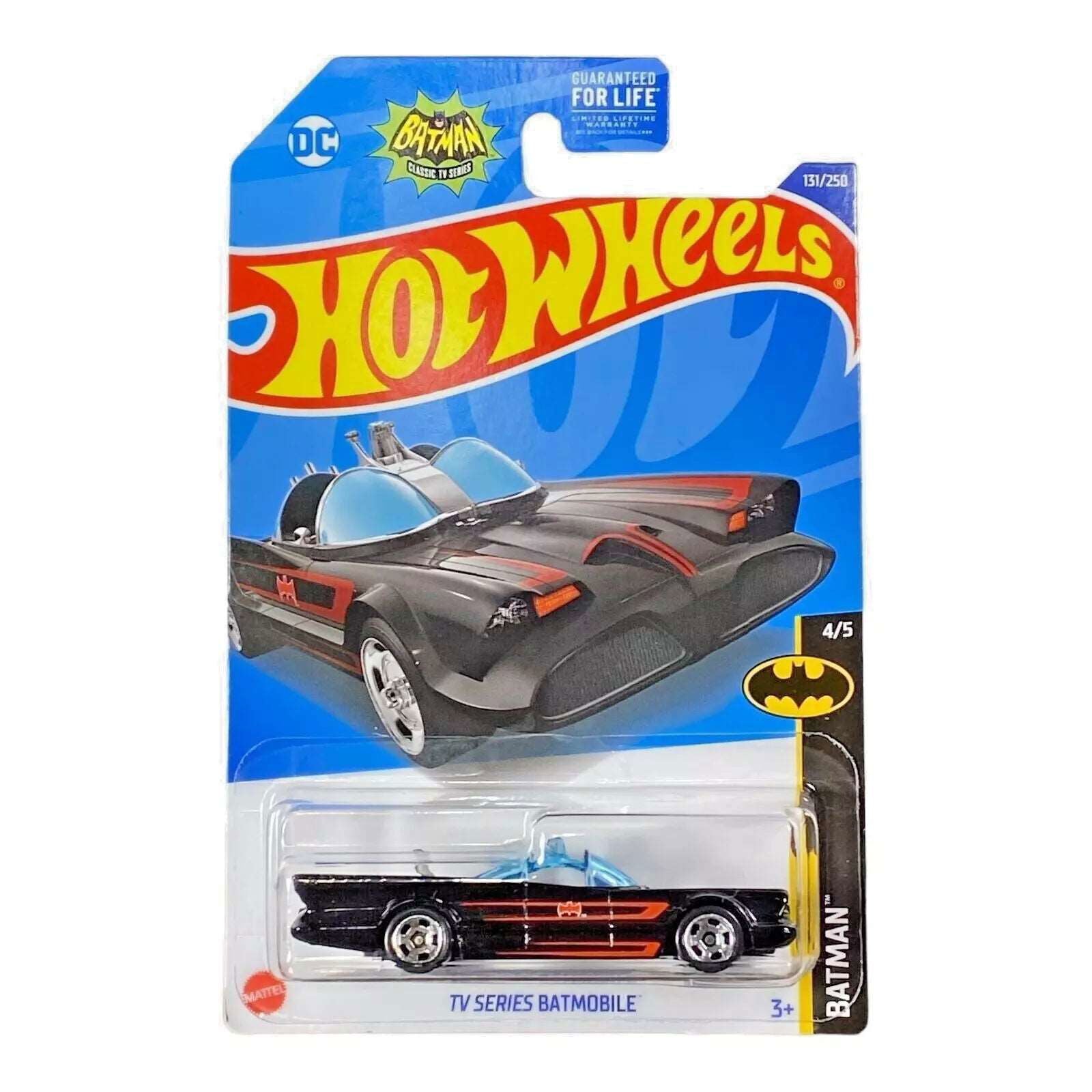 Hot Wheels TV Series Batmobile - Batman Series 4/5 - Collectors World Toys