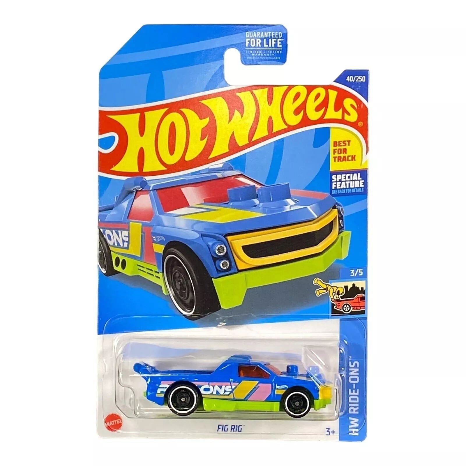 Hot Wheels Fig Rig - HW Ride-Ons Series 3/5 - Collectors World Toys