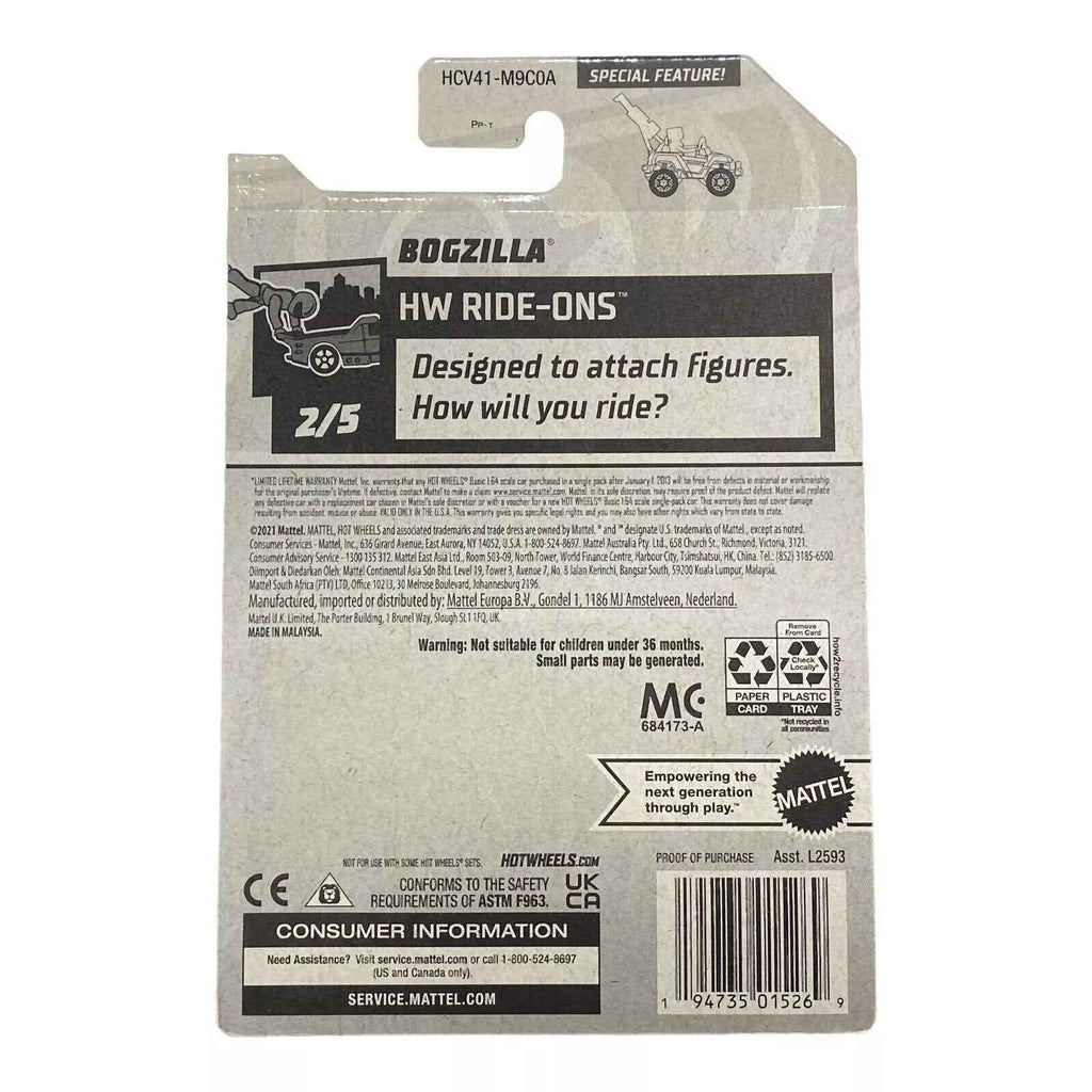 Hot Wheels Bogzilla - Ride-Ons Series 2/5 -