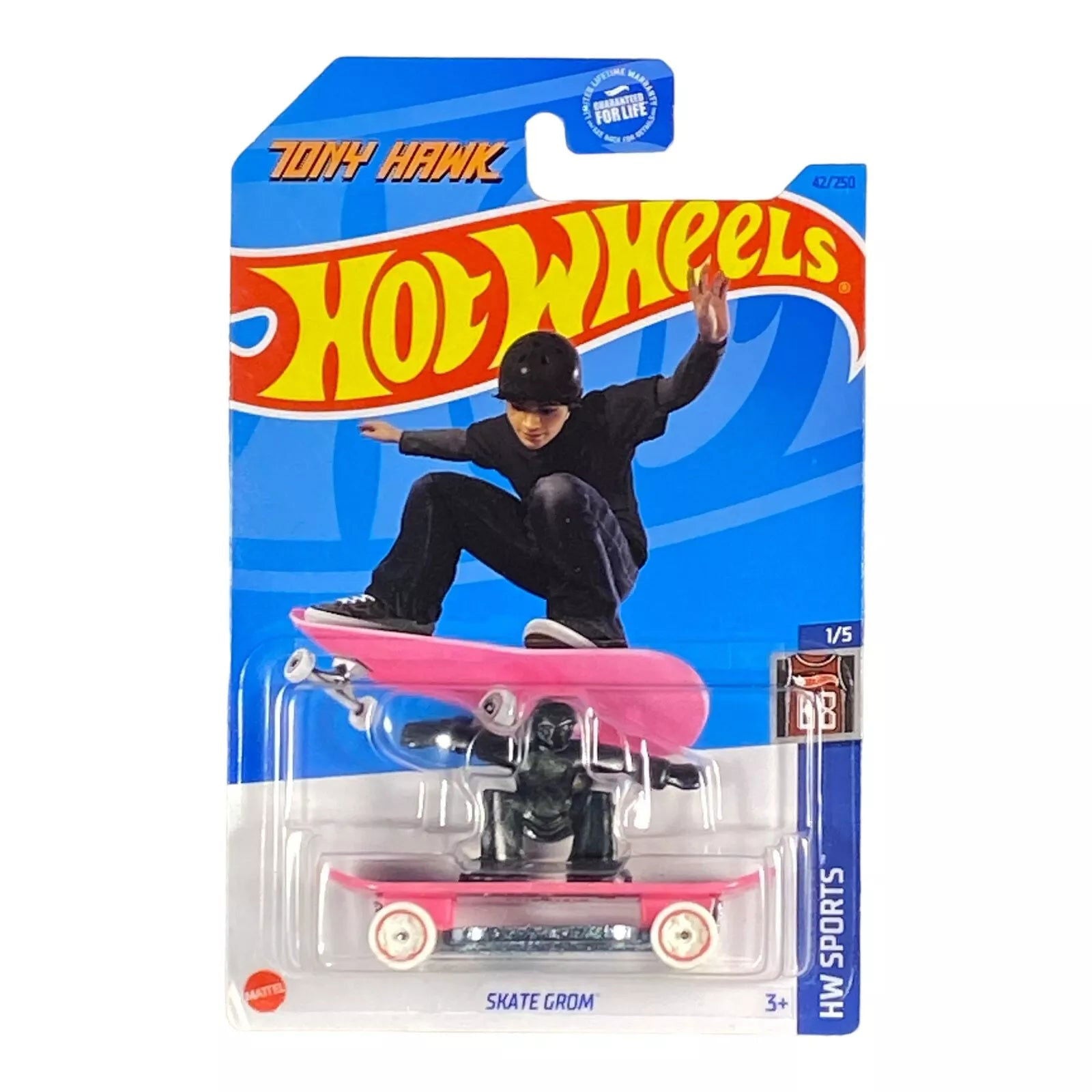 Hot Wheels Skate Grom - Tony Hawk - Sports Series 1/5 - Collectors World Toys