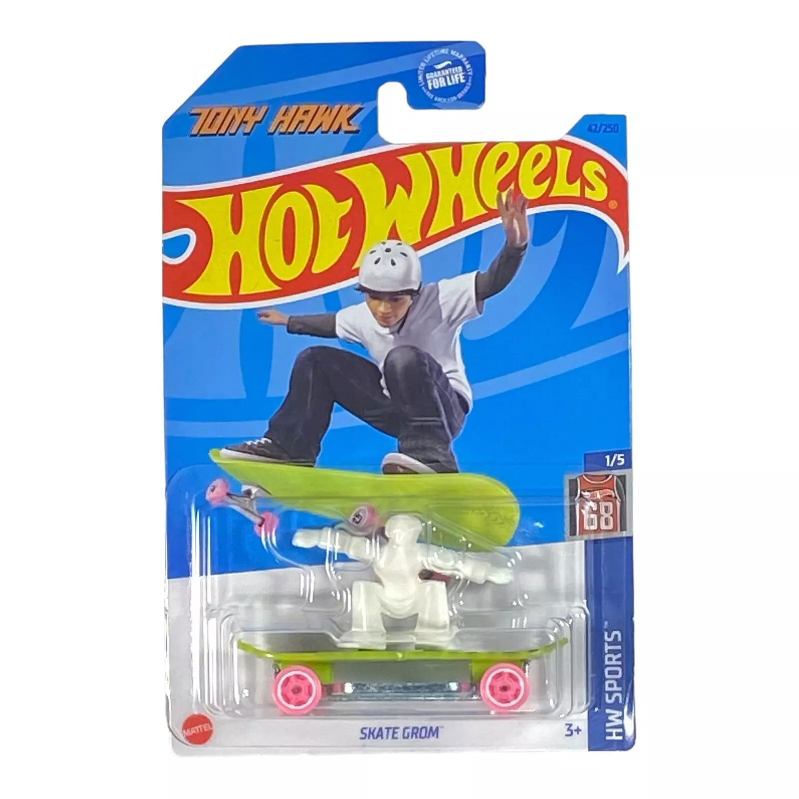 Hot Wheels Skate Grom - Tony Hawk - Sports Series 1/5 - Collectors World Toys