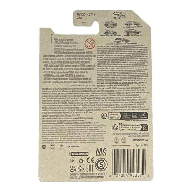 Hot Wheels Fiat 500 - Spring 2024 Series 1/5 Main Image