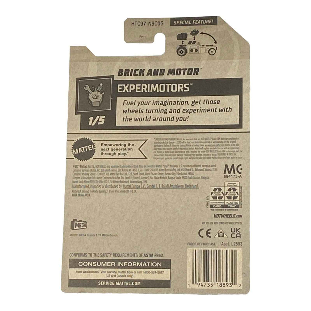 Hot Wheels Brick And Motor - Experimotors Series 1/5 -
