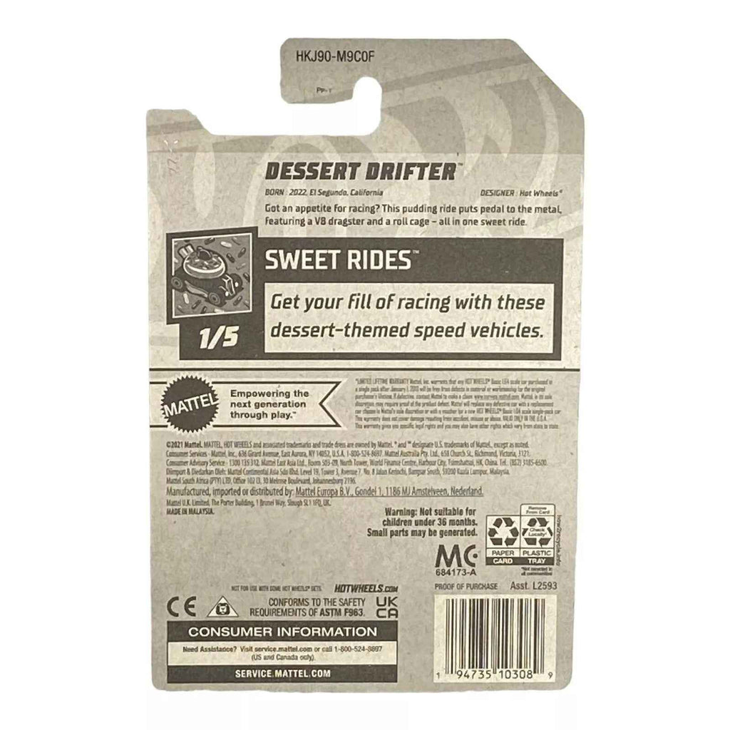 Hot Wheels Dessert Drifter - Sweet Rides Series 1/5 -