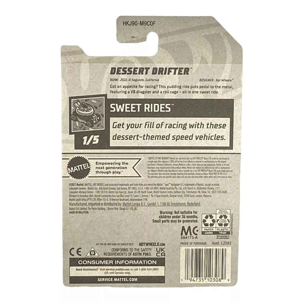 Hot Wheels Dessert Drifter | Sweet Rides Series 1/5
