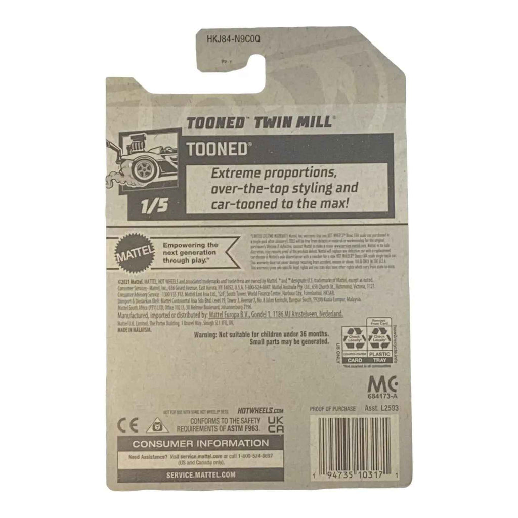 Hot Wheels Tooned Twin Mill - Tooned Series 1/5 -
